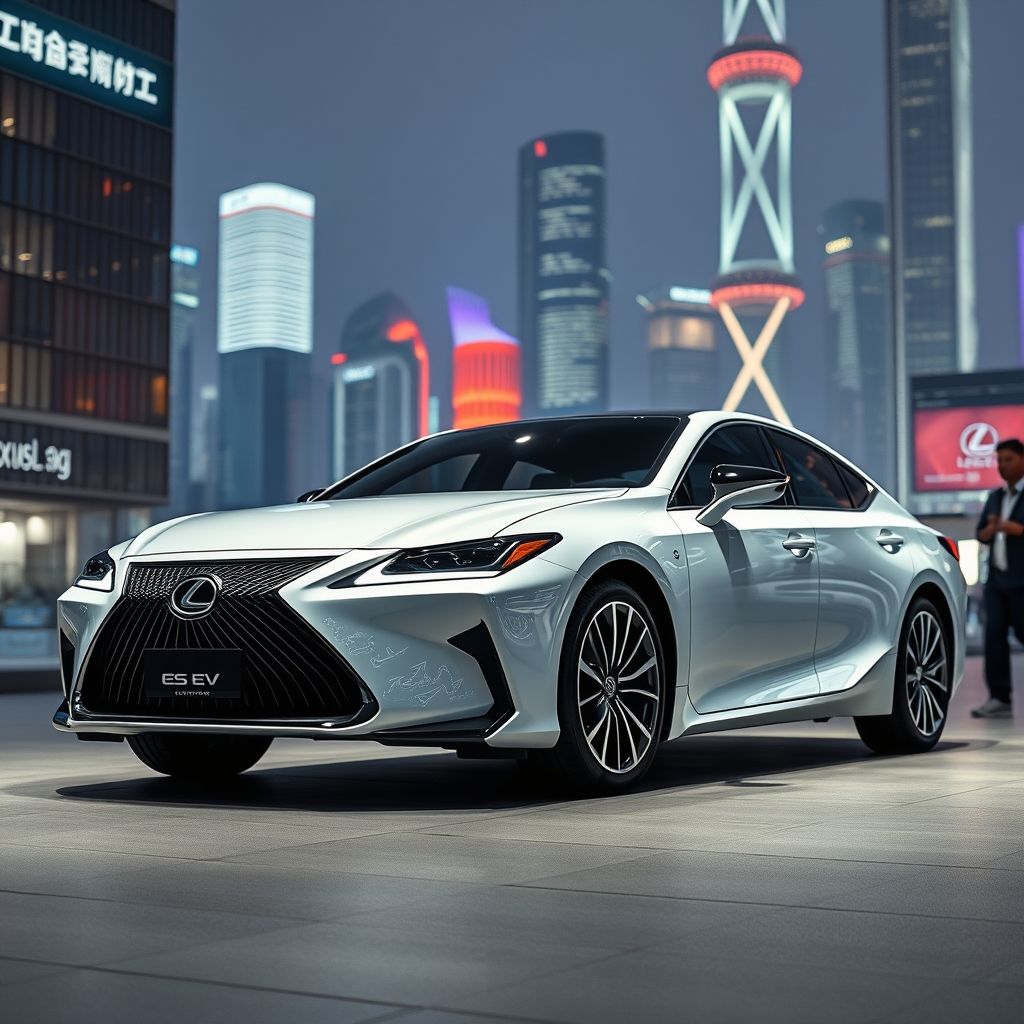 Lexus ES EV เปิดตัวครั้งแรกในงาน Shanghai Auto Show 2025!